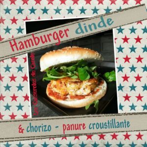 Hamburger dinde 2 versions chorizo(scrap)