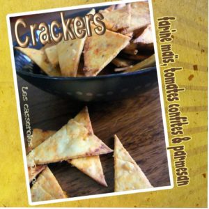 Crackers farine de maîs tomates séchées & parmesan (scrap)