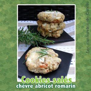 Cookies salés chèvre abricots romarin (scrap)