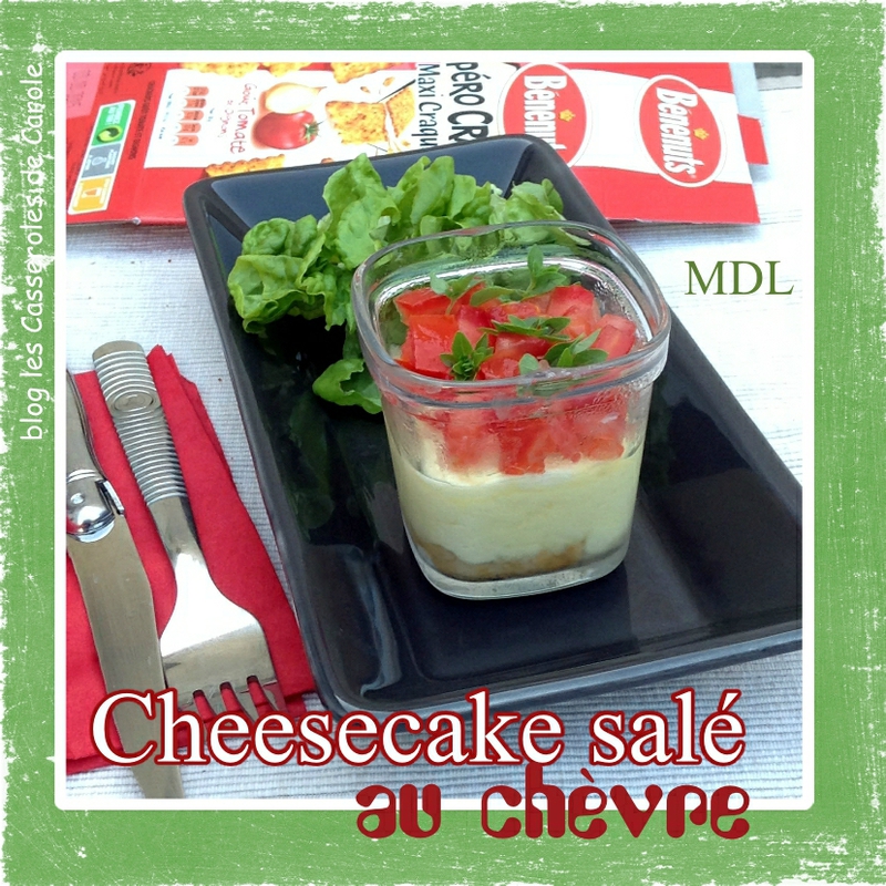 cheesecake salé au chèvre MDL (SCRAP)