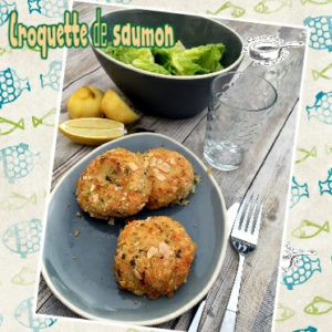 croquette de saumon fish cake