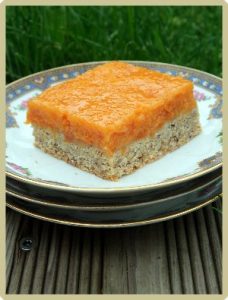 Carrés à l'abricot