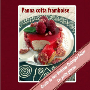 Panna cotta framboise C.Felder