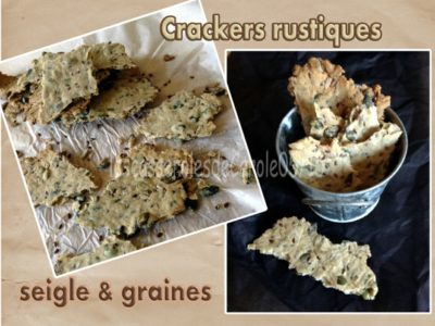 Crackers seigle et graines