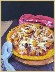 Polenza  : la pizza sans gluten à base de polenta !