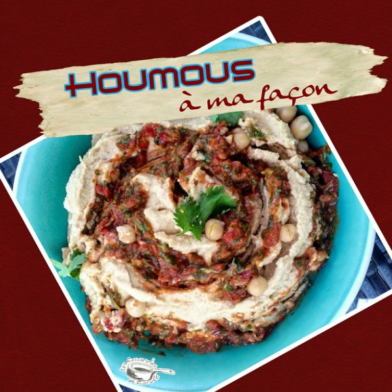 Houmous à ma façon