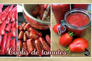 coulis de tomates (au four)