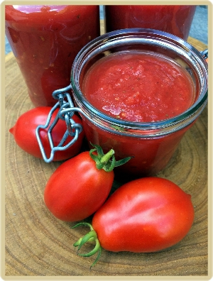 coulis de tomates au four