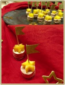bouchée foie gras epices mangue