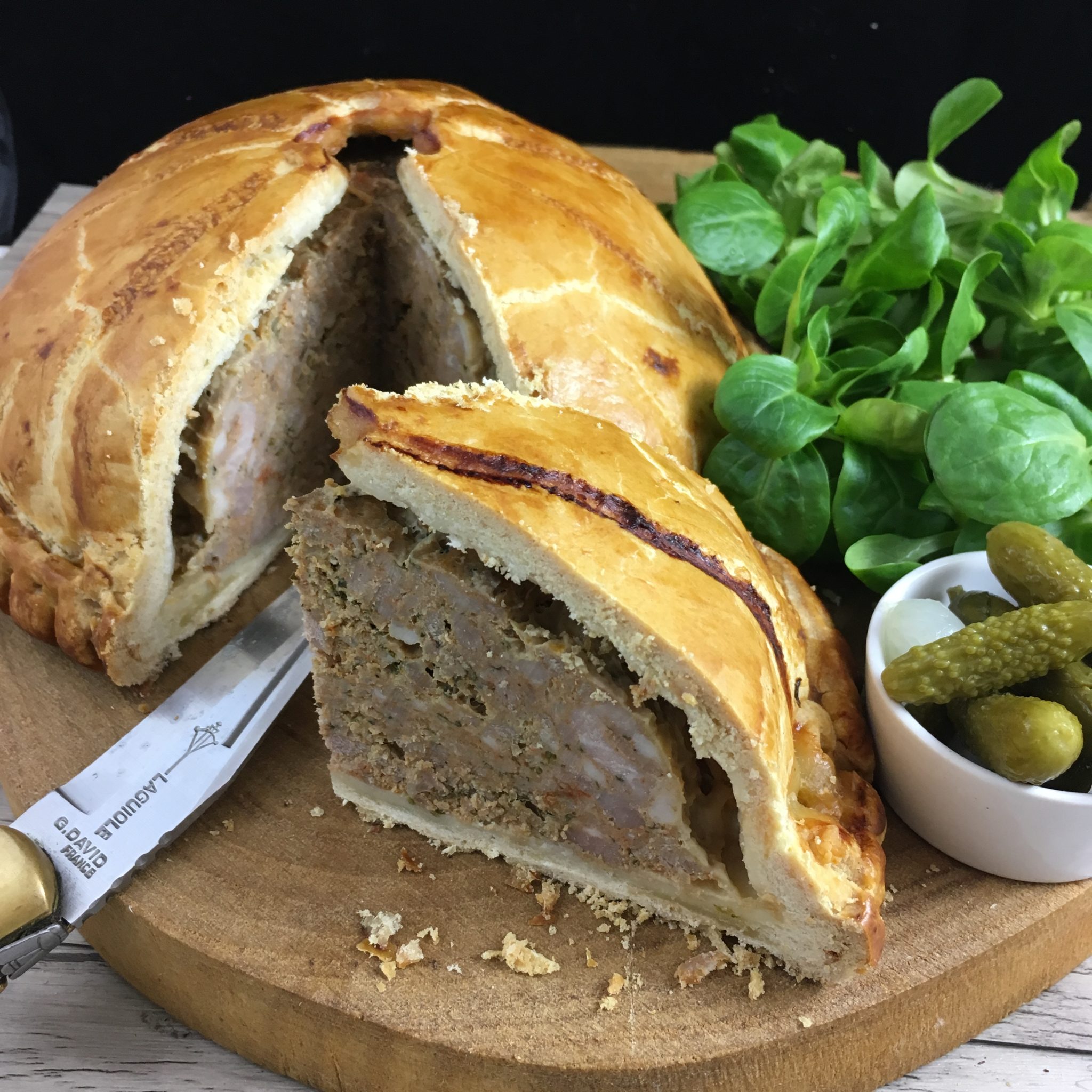 pâté en croûte à la viande Les Casseroles de Carole