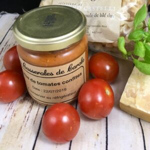 recette de purée de tomates confites