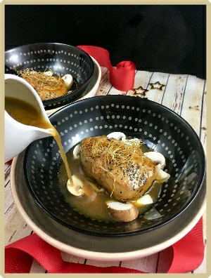 foie gras pochée bouillon asiatique