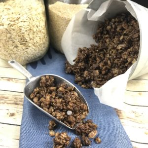 granola muesli chocolat simple et rapide