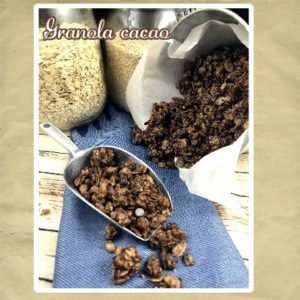 granola muesli cacao rapide et simple