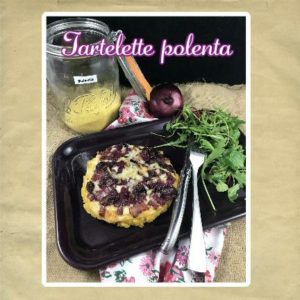 tratelette polenta oignons fromage