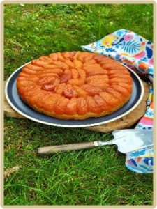 Tarte tatin à l'abricot