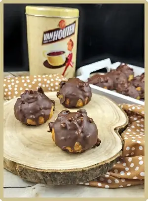 chou chocolat glacage rocher