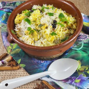 poulet façon biryani